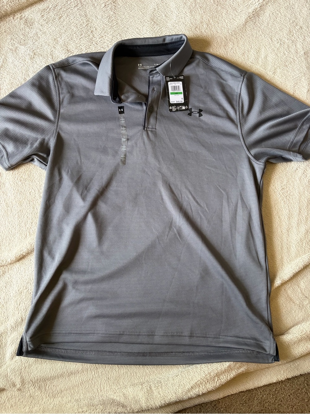Men’s size Large Under Armour golf polo